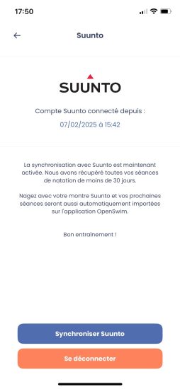 Plus de détails et d'options concernant la synchronisation